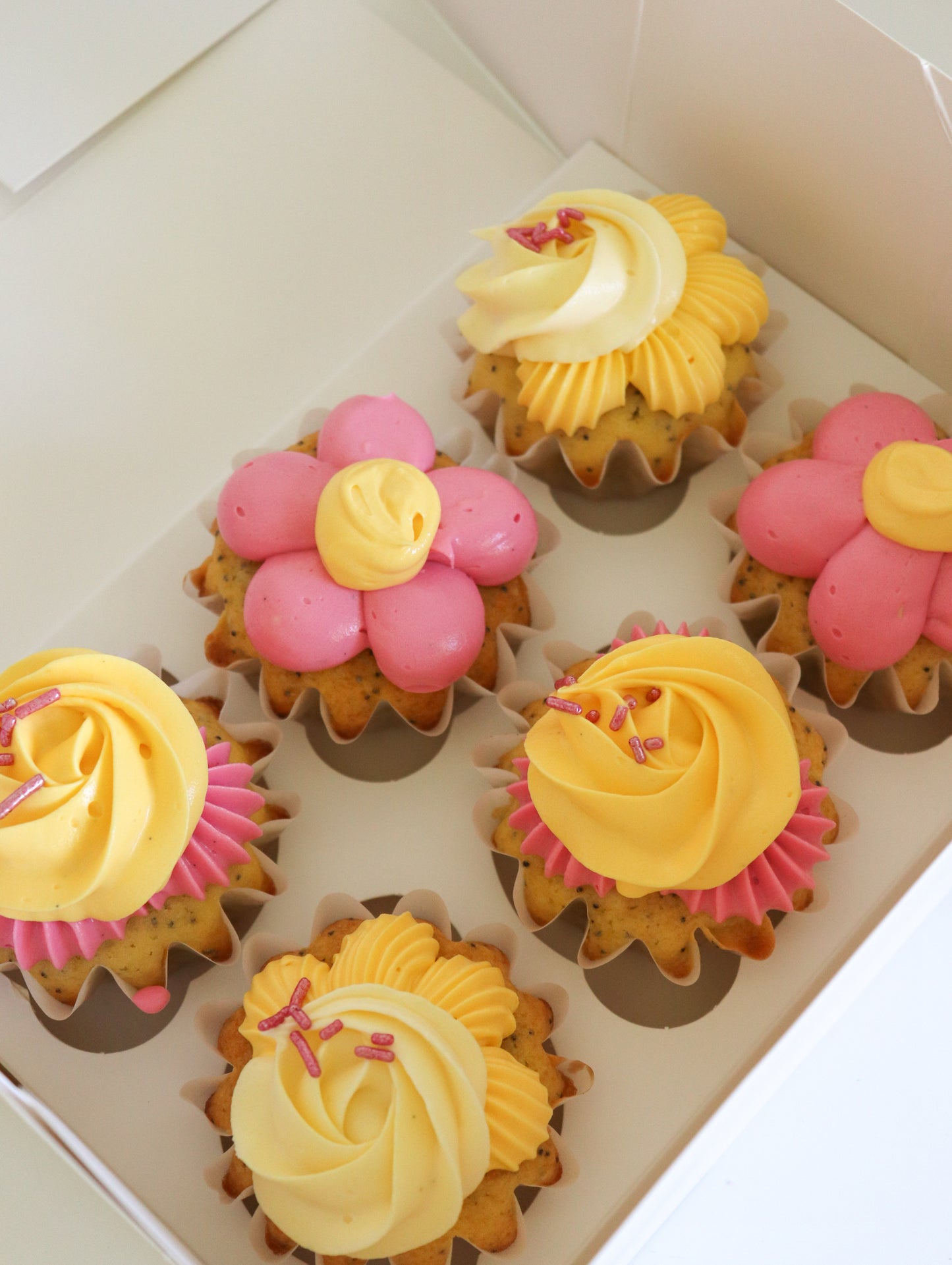 Floral Cupcakes
