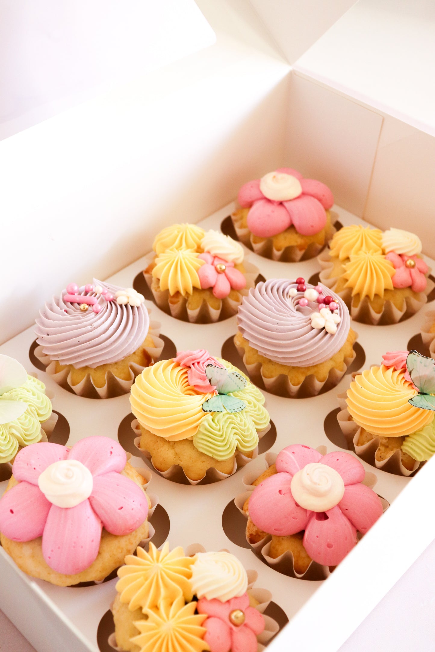 Floral Cupcakes
