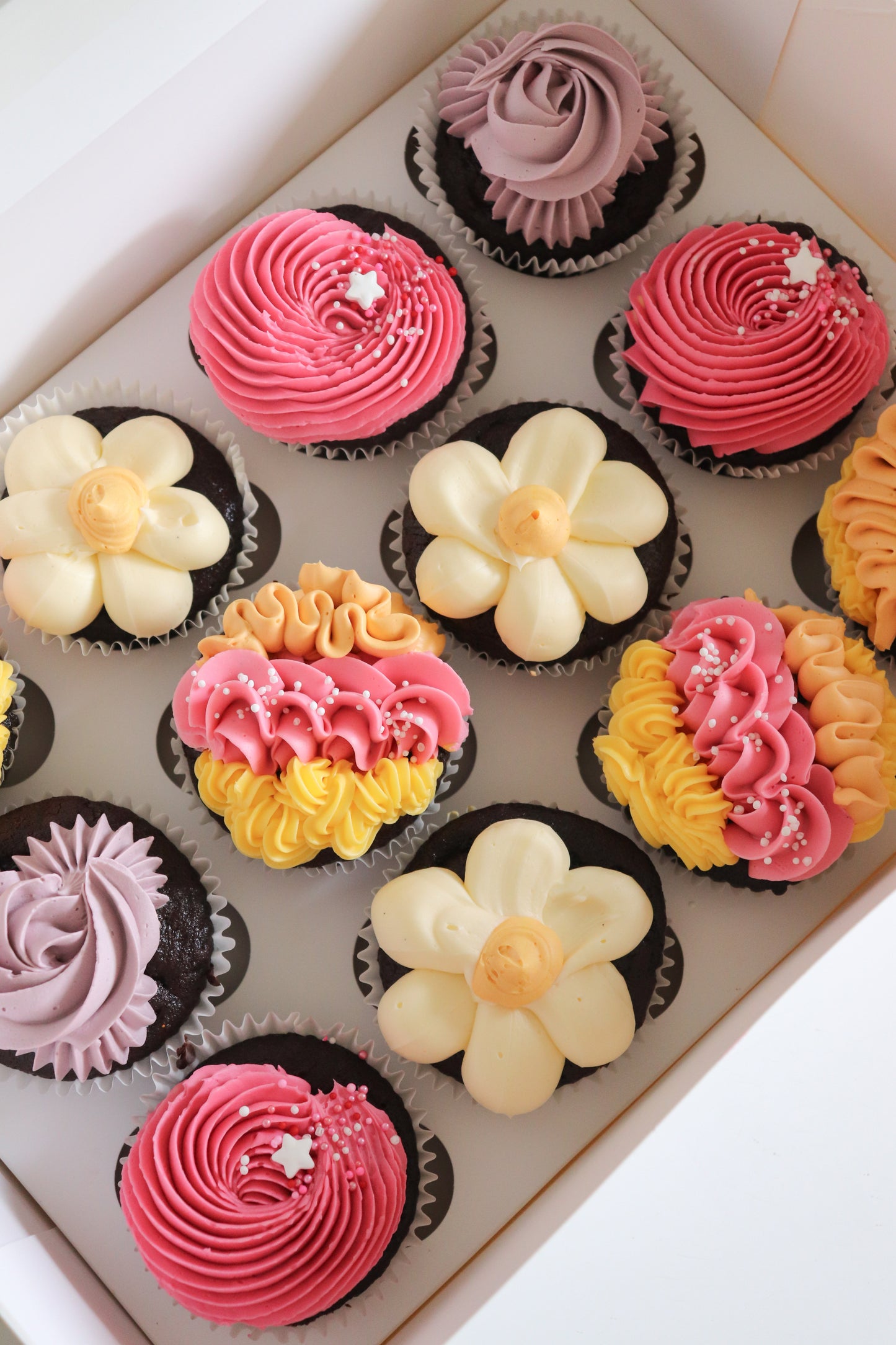 Floral Cupcakes