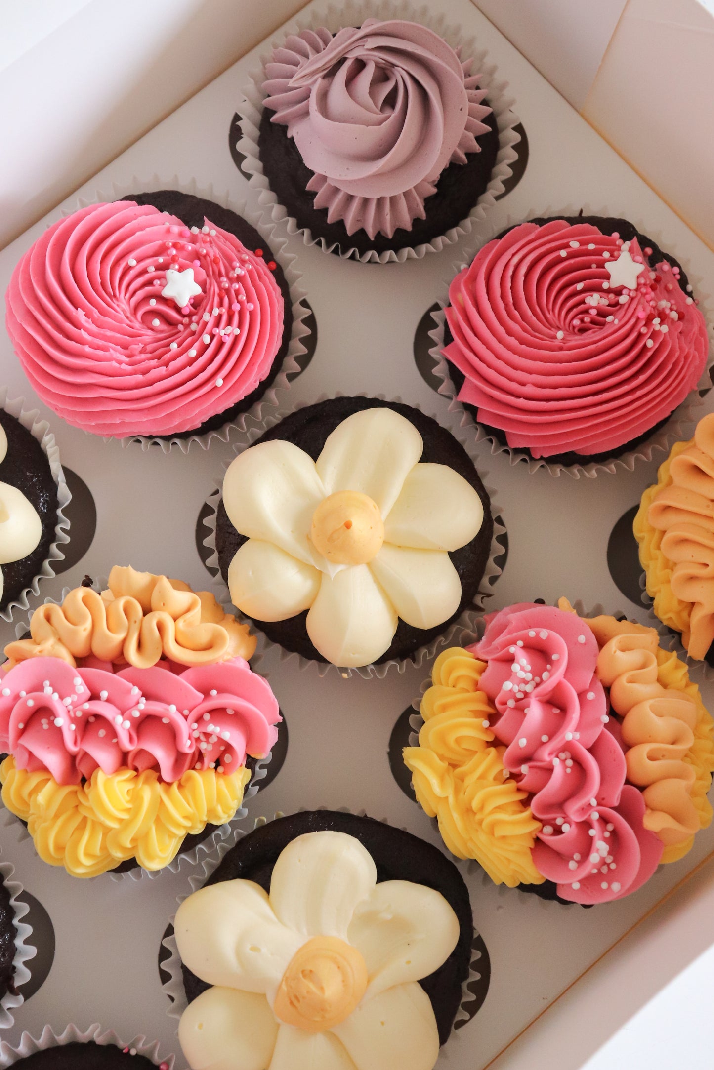 Floral Cupcakes